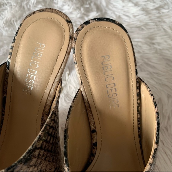 CLEAR HEEL MULES - Picture 5 of 10